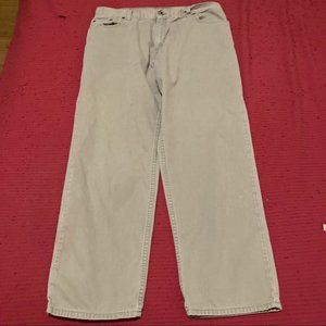 Vintage Levi’s tan wide leg jeans